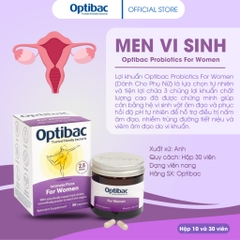 Viên Uống Men vi sinh OptiBac Probiotics