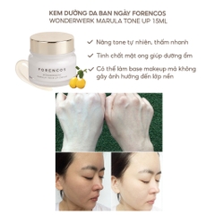 Kem Dưỡng Trắng Da Nâng Tone Forencos Wonderwerk Marula Tone Up Cream