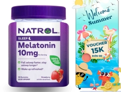 Kẹo Dẻo Ngủ Ngon Natrol Gummies 10mg