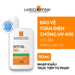 KemChống Nắng La Roche-Posay Anthelios UVMUNE400 Oil Control Fluid 50ml