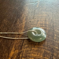 Dây Chuyền Bạc Khấu Icy