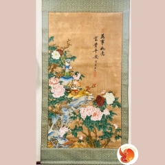 Tranh Vẽ Từ Ngọc Quý - Vạn Sự Như Ý - Phú Quý Cát Tường