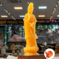 Tượng Đá Quý Phật Bà Quan Thế Âm Đứng