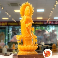 Tượng Đá Quý Phật Bà Quan Thế Âm Đứng