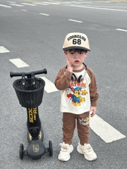 SET 2 BỘ DÀI PAW PATRAL TONE NÂU KẺ BÉ TRAI