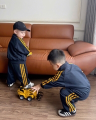 SET BỘ DÀI NỈ KHOÁC THỂ THAO THÊU NGỰA BÉ TRAI