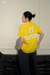 ÁO PHÔNG VÀNG CHỮ AXDRE NỮ