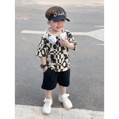 SET 4 ÁO KID BÉ TRAI GẤU KHỦNG LONG SẴN