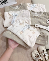 SET 2 BỘ DÀI GIỮ NHIỆT TONE HÀN BÉ GÁI