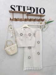 SET LIEN PHỐI REN 2 LỚP NỮ