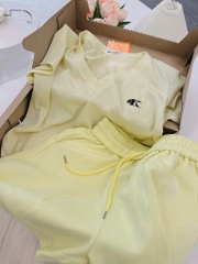 SET VÀNG CỔ TIM LOGO THÊU NỮ