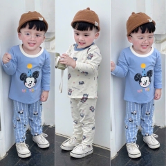 SET 2 BỘ DÀI MICKEY TONE XANH BÉ TRAI (XẢ 99k)