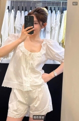 BỘ NGỦ BÈO REN TIỂU THƯ NỮ SẴN (SALE 99k)