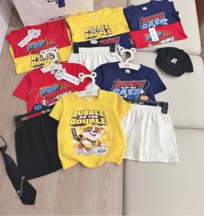 SET 3 BỘ CHÚ CHÓ CỨU HỘ BÉ TRAI