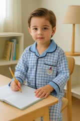 SET 2 BỘ ĐŨI DÀI PIZAMA 2 MÀU BÉ TRAI BÉ GÁI