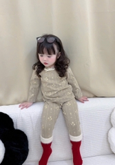 SET 2 BỘ DÀI GIỮ NHIỆT TONE HÀN BÉ GÁI