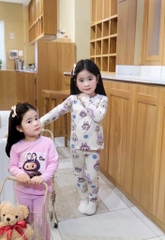 SET 2 BỘ COTTON LABUBUTHU ĐÔNG  BÉ GÁI (sale 79k)