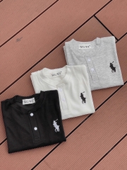 COMBO 3 ÁO THÊU NGỰA DÀI TAY BÉ TRAI SẴN(XẢ 109k)