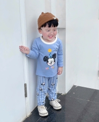SET 2 BỘ DÀI MICKEY TONE XANH BÉ TRAI (XẢ 99k)