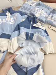 SET BỘ GIÓ DÀI BLUEY MÀU XANH BÉ TRAI