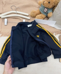 SET BỘ DÀI NỈ KHOÁC THỂ THAO THÊU NGỰA BÉ TRAI