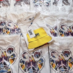 ÁO PHÔNG GẤU LEE CỘC TAY NỮ SẴN (sale 85k)