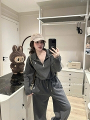 SET BỘ DÀI NỈ THÊU NGỰA 3 MÀU NỮ THU ĐÔNG