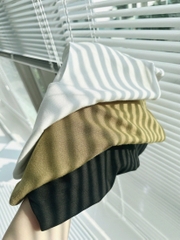 ÁO CỔ TIM TAY CỘC 3 MẦU NỮ SẴN (XẢ 39k)