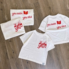 SET BỘ YÊU NƯỚC YÊU NHÀ MIX SOOC BÉ TRAI