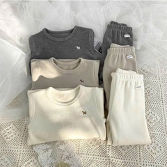 SET 3 BỘ NỈ BÔNG CHO BÉ