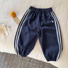 SET 3 QUẦN NỈ GIÓ DÀI BO GẤU THÊU NGỰA BÉ TRAI