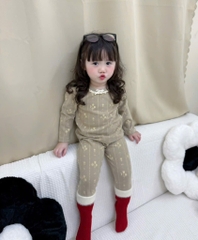 SET 2 BỘ DÀI GIỮ NHIỆT TONE HÀN BÉ GÁI