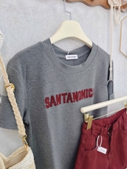 SET ÁO THÊU MIX JEAN ĐỎ KÈM TAG SẴN