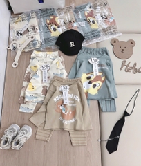 SET 3 BỘ DÀI ANIMALS TONE HÀN BÉ TRAI