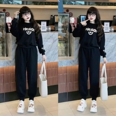 SET DÀI NỈ DƯ XỊN HELLO ĐEN NỮ THU ĐÔNG