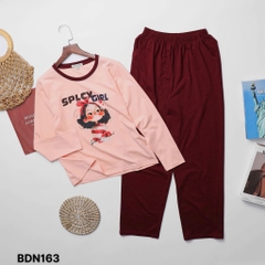 BỘ DÀI COTTON XUẤT NHIỀU MÀU NỮ THU ĐÔNG