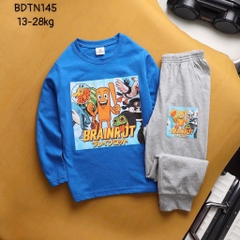 SET BỘ DÀI TAY HOẠT HÌNH BÉ TRAI SIZE ĐẠI