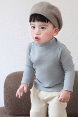 ÁO GIỮ NHIỆT CỔ ÔM DÀI TAY BÉ SẴN(SALE 95k)