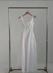 VÁY MAXI SN CỔ U CHẤT THÔ NỮ SẴN(XẢ 85k)
