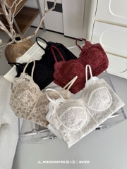 ĐỒ LÓT - BRA REN KÈM ĐỆM NGỰC 4 MÀU NỮ