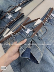 QUẦN JEAN SUÔNG GẤU TO NỮ SẴN (SALE 99k)