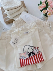 SET MÈO BẮP RANG BƠ MIX SOOC NỮ