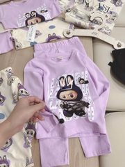 SET 2 BỘ COTTON LABUBUTHU ĐÔNG  BÉ GÁI (sale 79k)