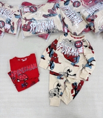 SET 2 BỘ NGỦ DÀI MARVEL SPIDER-MAN BE ĐỎ BÉ TRAI