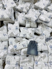 SET BỘ DÀI ÁO PHỐI SƠ MI KẺ QUẦN BÒ BÉ TRAI