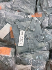 ÁO KHOÁC BÒ NỮ XANH BẠC