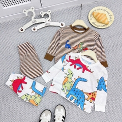 SET 2 BỘ DÀI KHỦNG LONG CHẤT XƯỢC BÉ TRAI (SALE 86k)