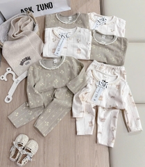 SET 2 BỘ DÀI GIỮ NHIỆT TONE HÀN BÉ GÁI