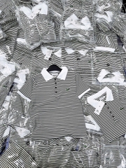 ÁO POLO LACOSTE THÊU CÁ SẤU KẺ NỮ