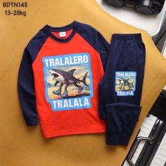 SET BỘ DÀI TAY HOẠT HÌNH BÉ TRAI SIZE ĐẠI